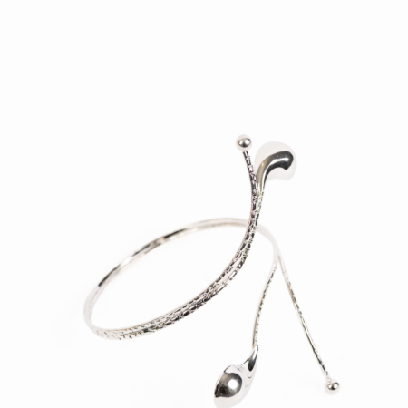 Silver Orbit Arm Cuff