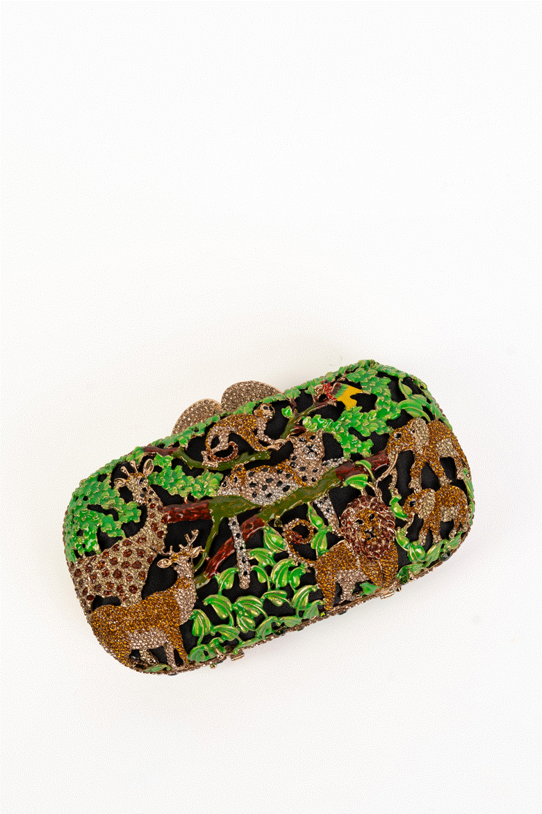 Secret Garden Clutch