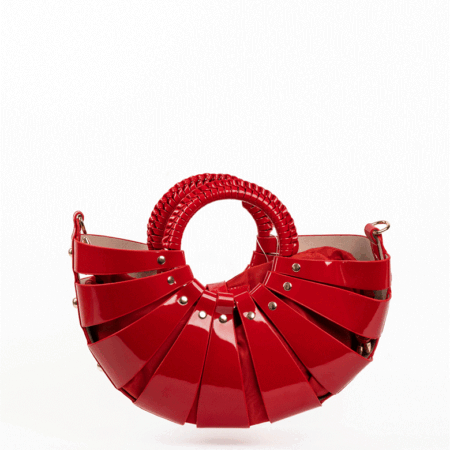 Scarlet Sculpt Bag