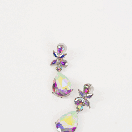 Aurora Crystal Drop Earrings
