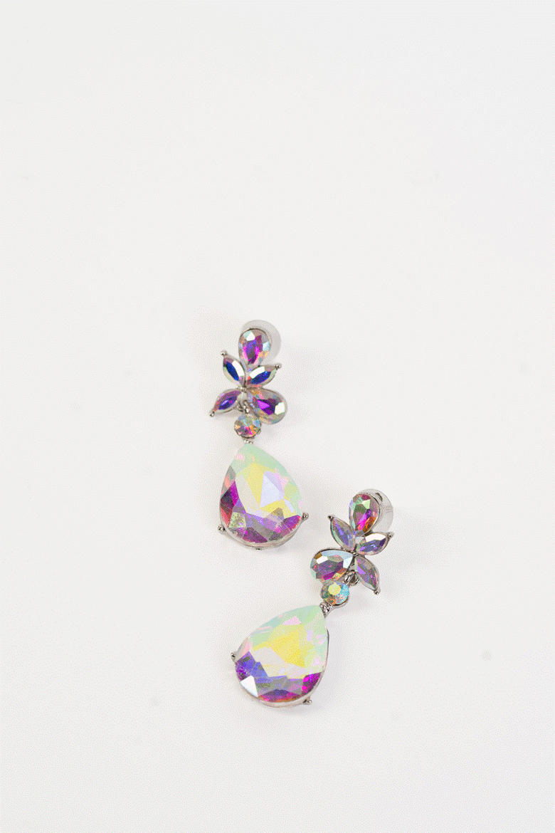 Aurora Crystal Drop Earrings