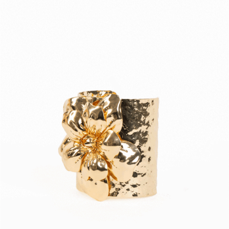 Golden Bloom Cuff
